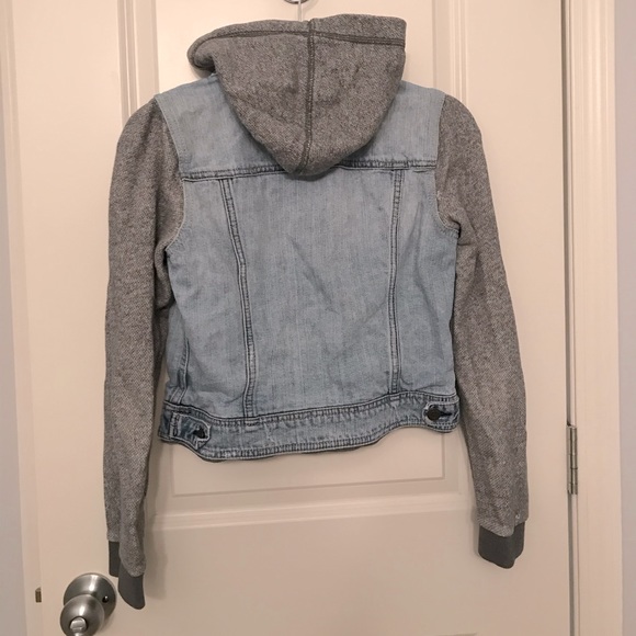 American Eagle Jean sweater jacket - Picture 3 of 3